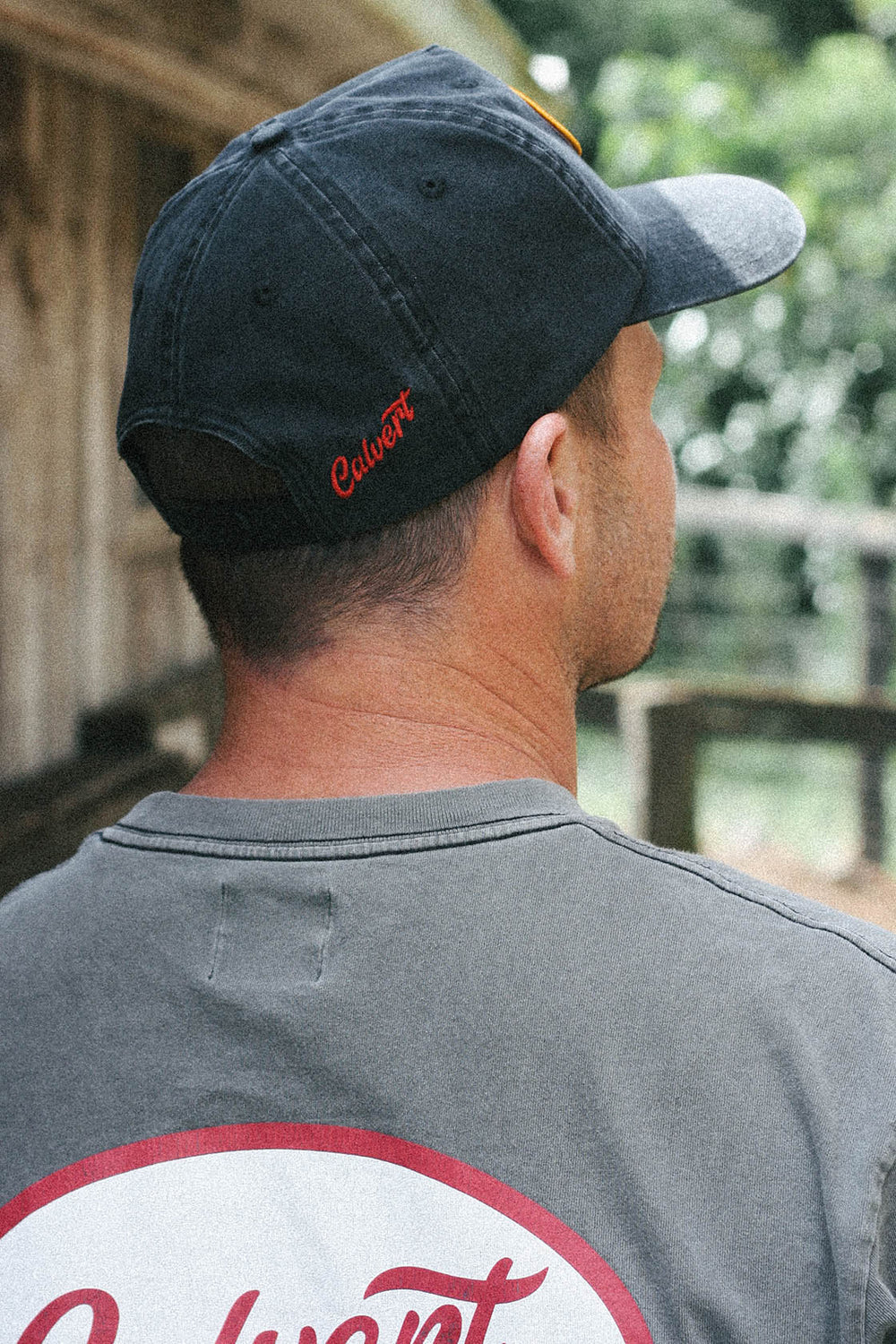 The Vintage Tradie Semi-Structured Cap - Black