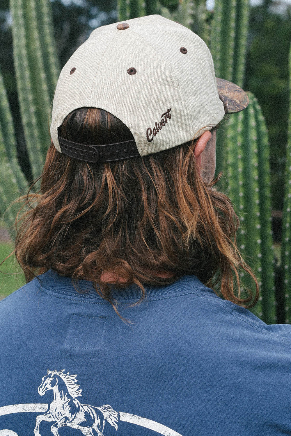 Twin Spur Camo Structured Cap - Taupe Camo