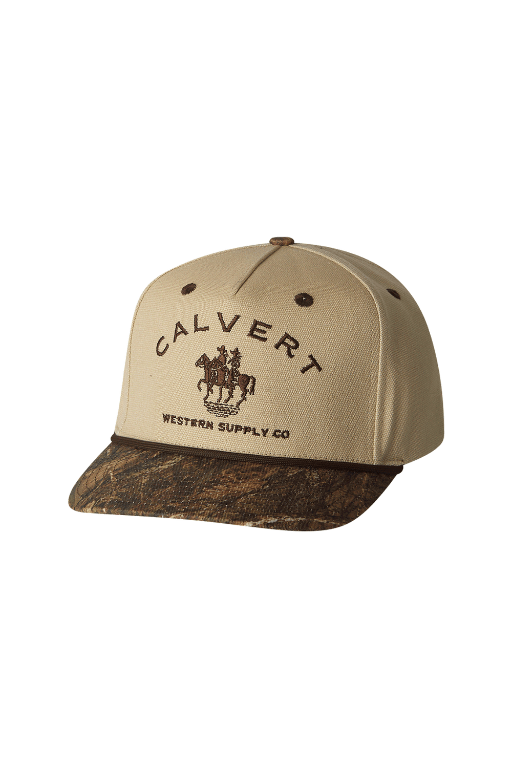 Twin Spur Camo Structured Cap - Taupe Camo