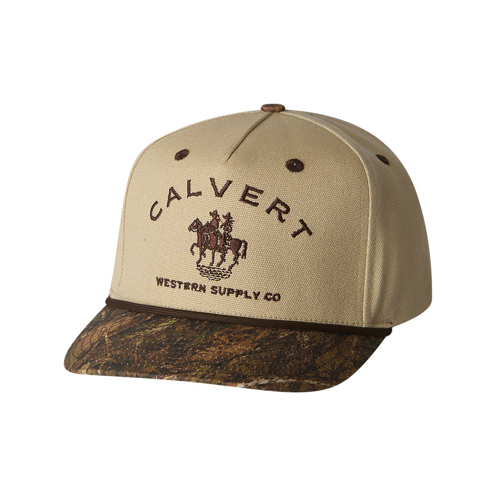 Twin Spur Camo Structured Cap - Taupe Camo