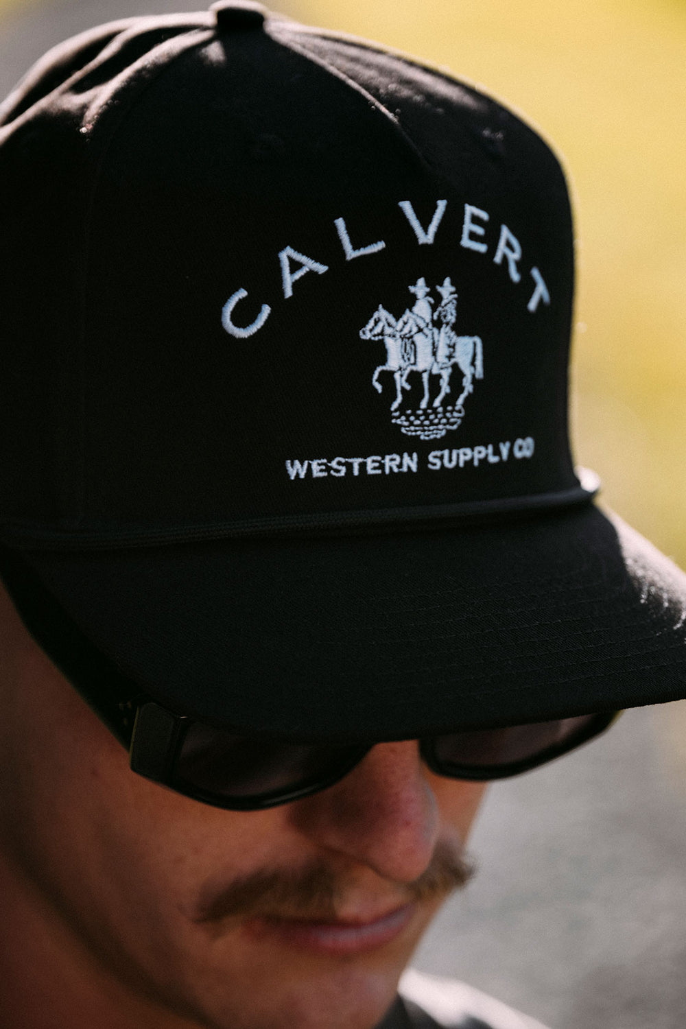 Twin Spurs Structured Cap - Black