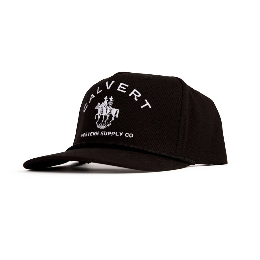 Twin Spurs Structured Cap - Black