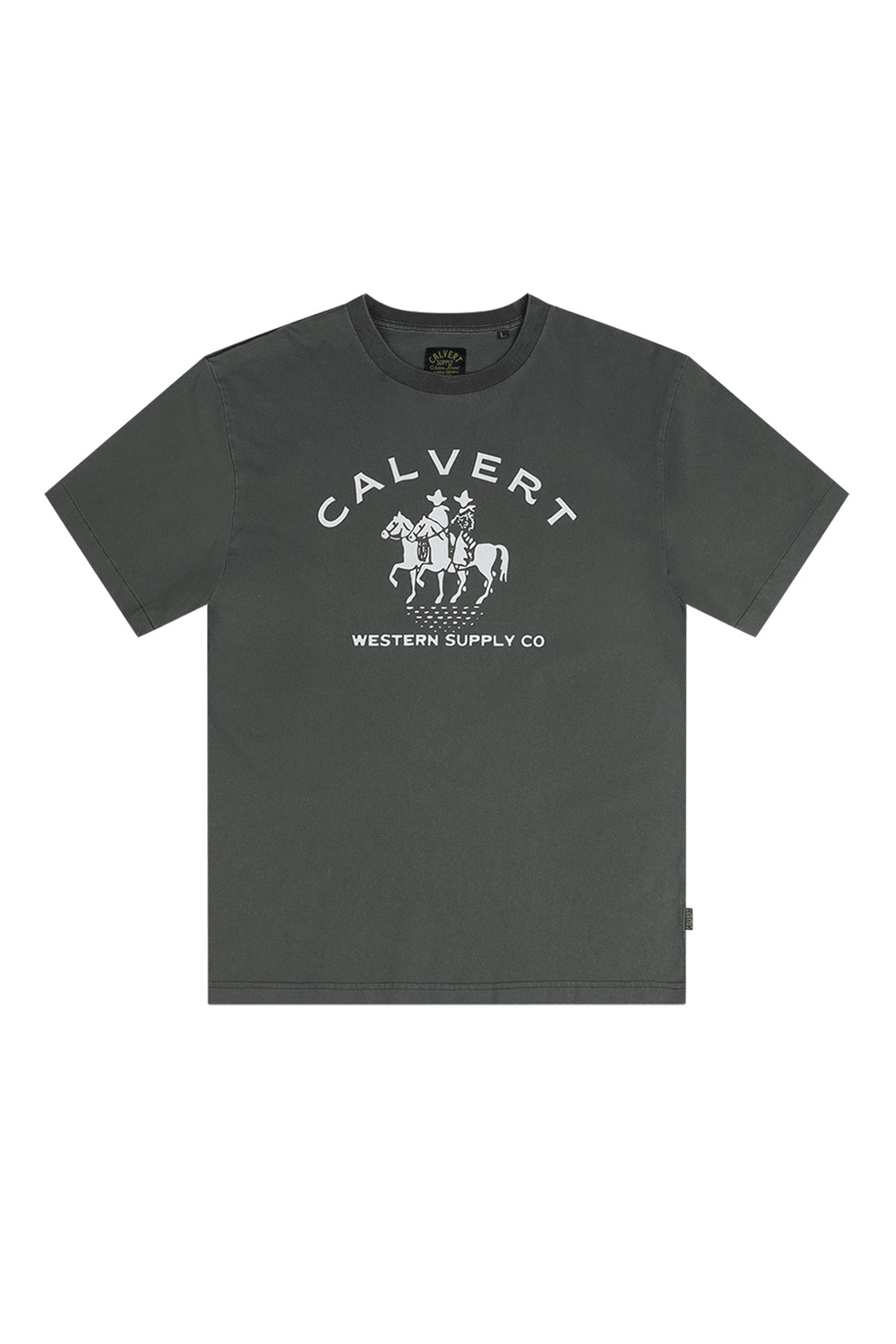 Twin Spurs Classic Fit Tee - Vintage Black