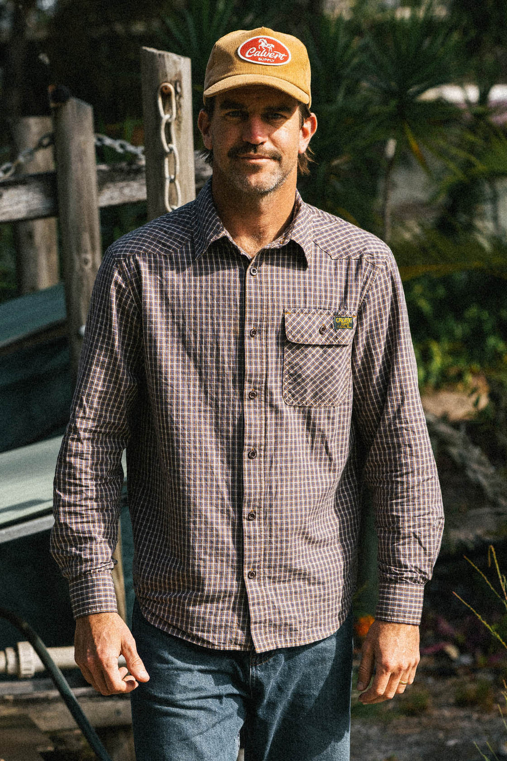 Upstream Long Sleeve Shirt - River Check
