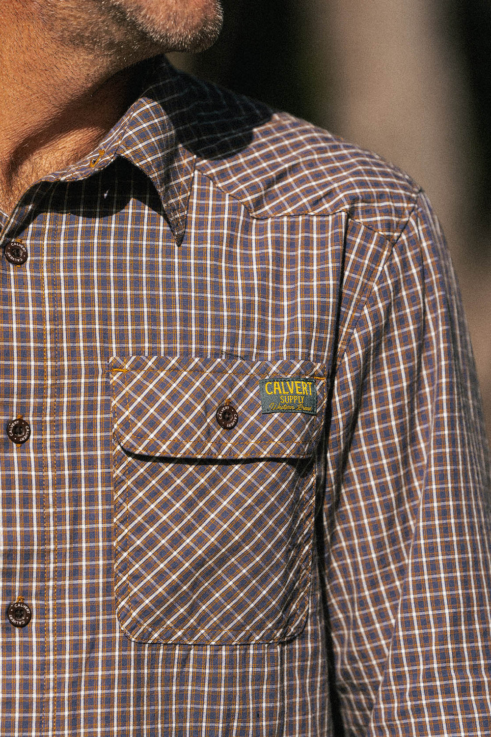 Upstream Long Sleeve Shirt - River Check