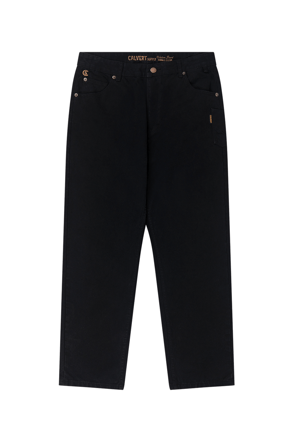 Whiskey Work Pant - Vintage Black BACK IN STOCK