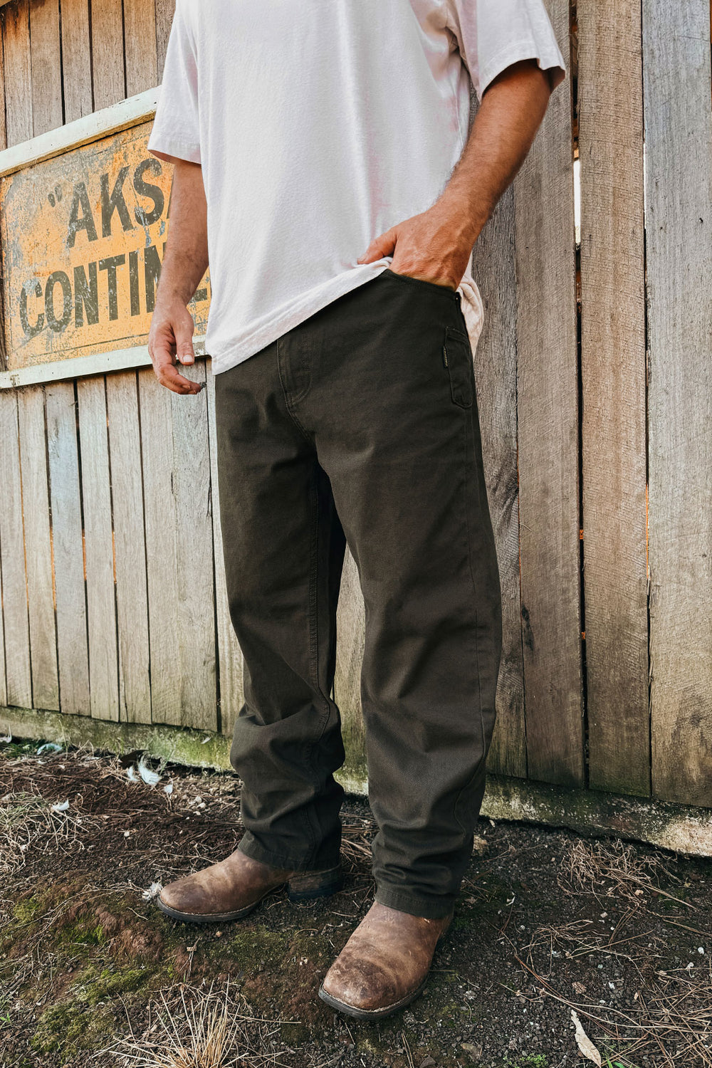 Whiskey Work Pant - Forest