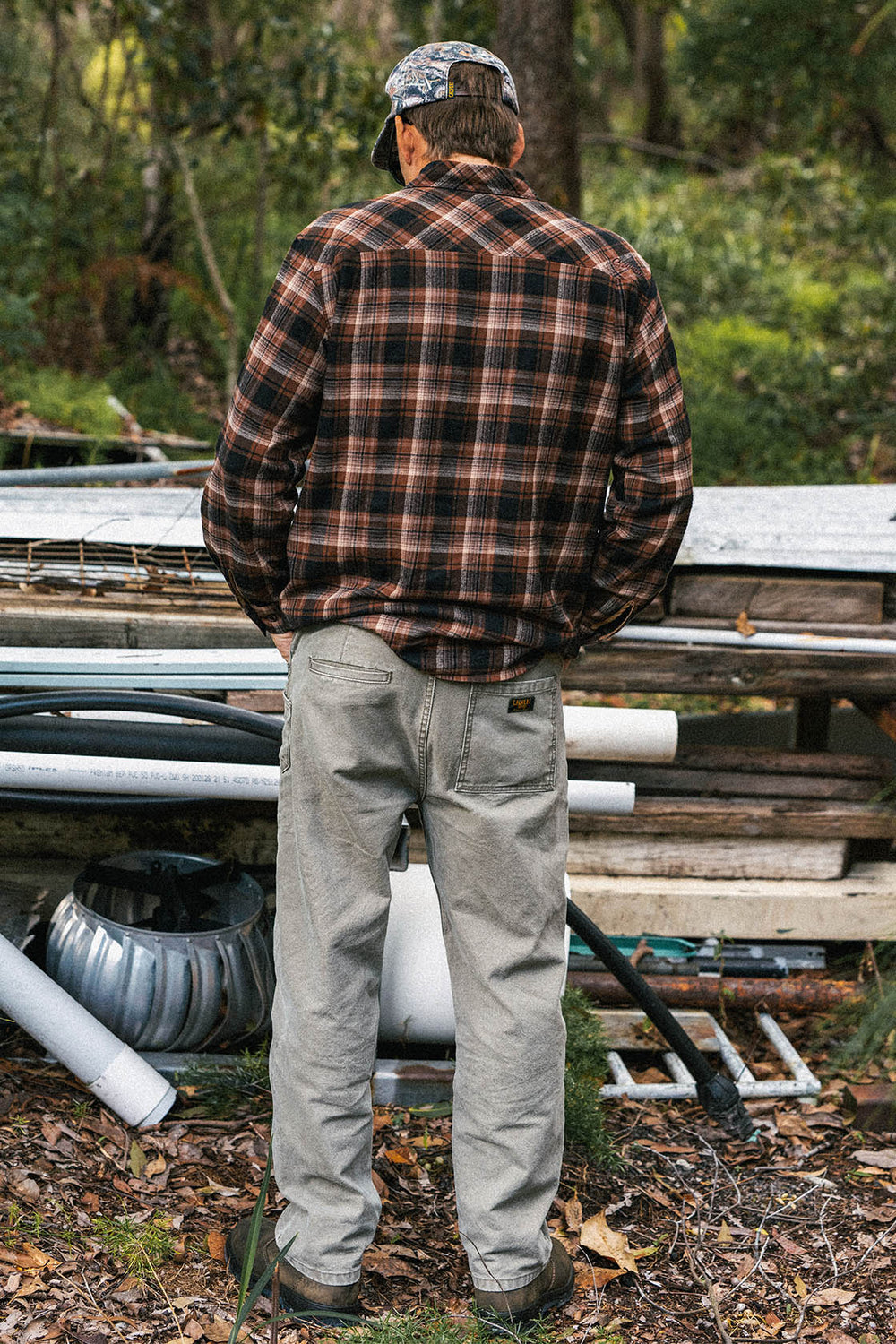 Whiskey Work Pant - Vintage Cement