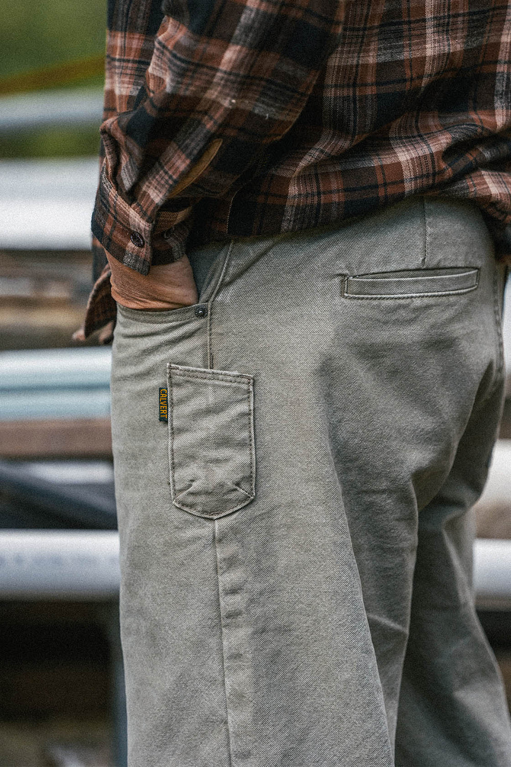 Whiskey Work Pant - Vintage Cement