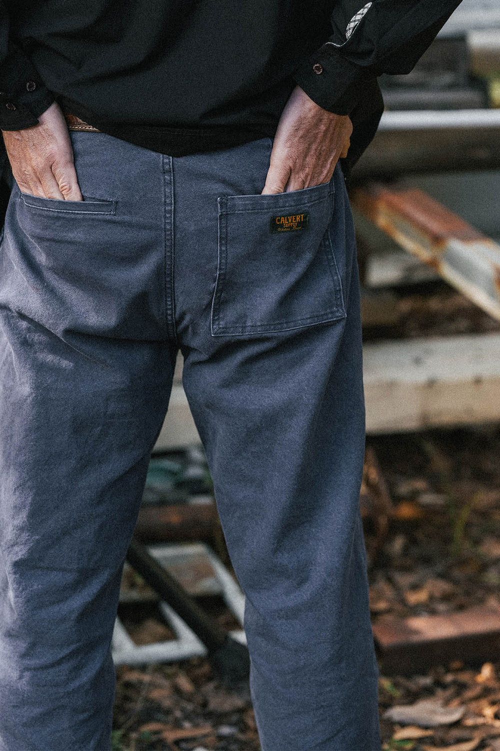 Whiskey Work Pant - Vintage Navy