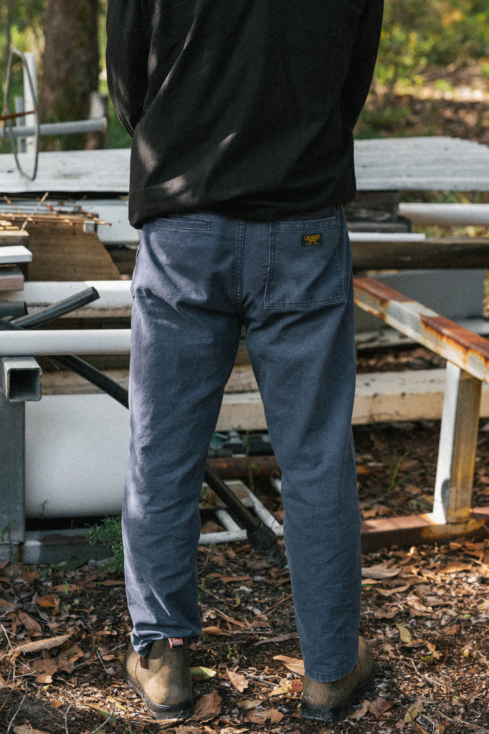 Whiskey Work Pant - Vintage Navy