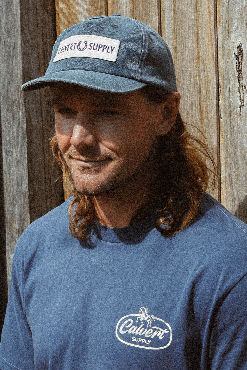 Workshop Supply Vintage Block Cap - Washed Navy