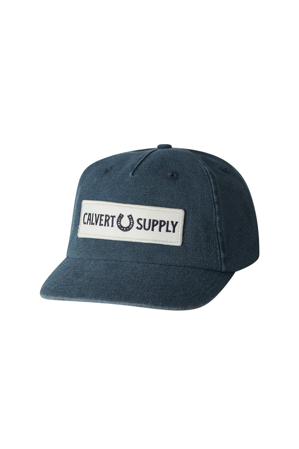 Workshop Supply Vintage Block Cap - Washed Navy