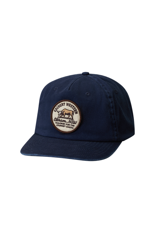 Journey Semi-Structured Cap - Navy – Calvert Supply