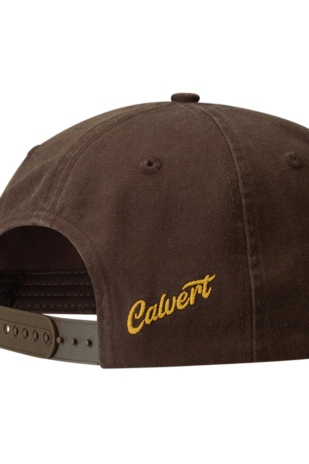 Calvert x Strange Days Semi-Structured Cap - Washed Brown