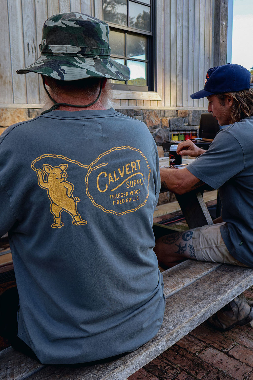 Calvert x Traeger Crackled Pig - Vintage Black