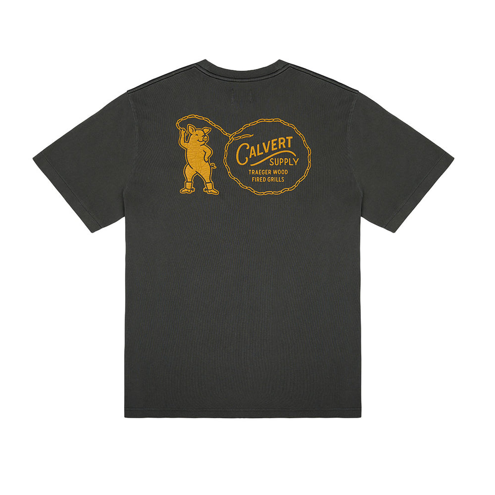 Calvert x Traeger Crackled Pig - Vintage Black