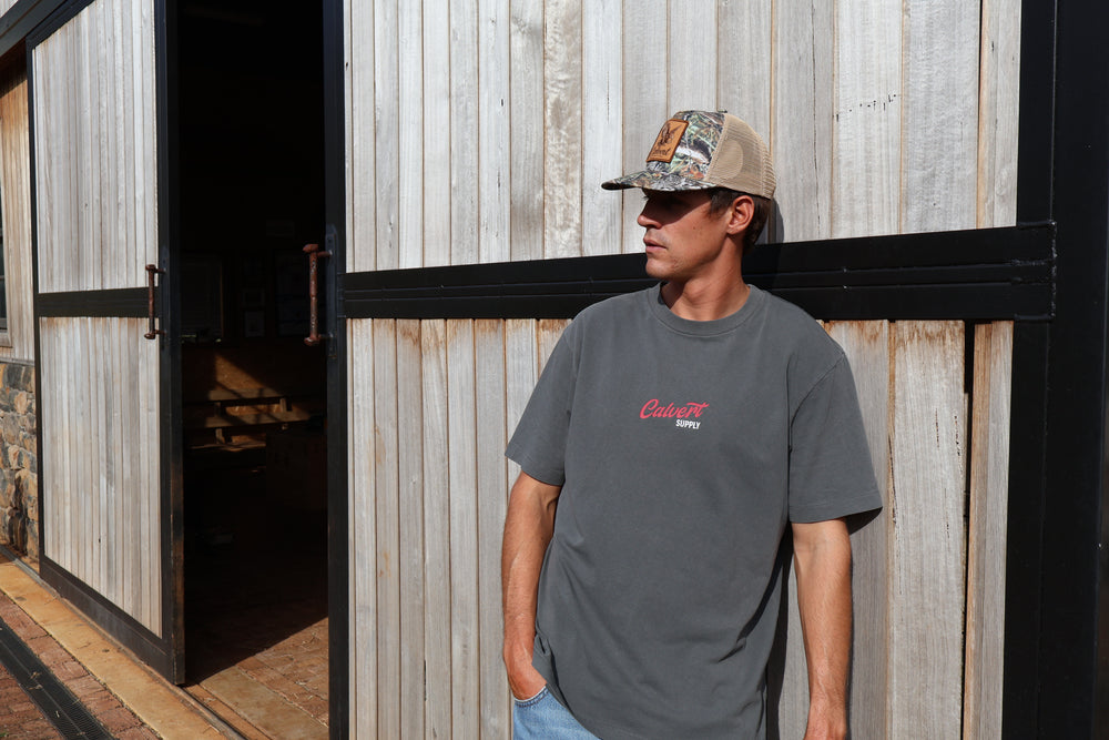 The Wedge Trucker - Camo BACK IN STOCK