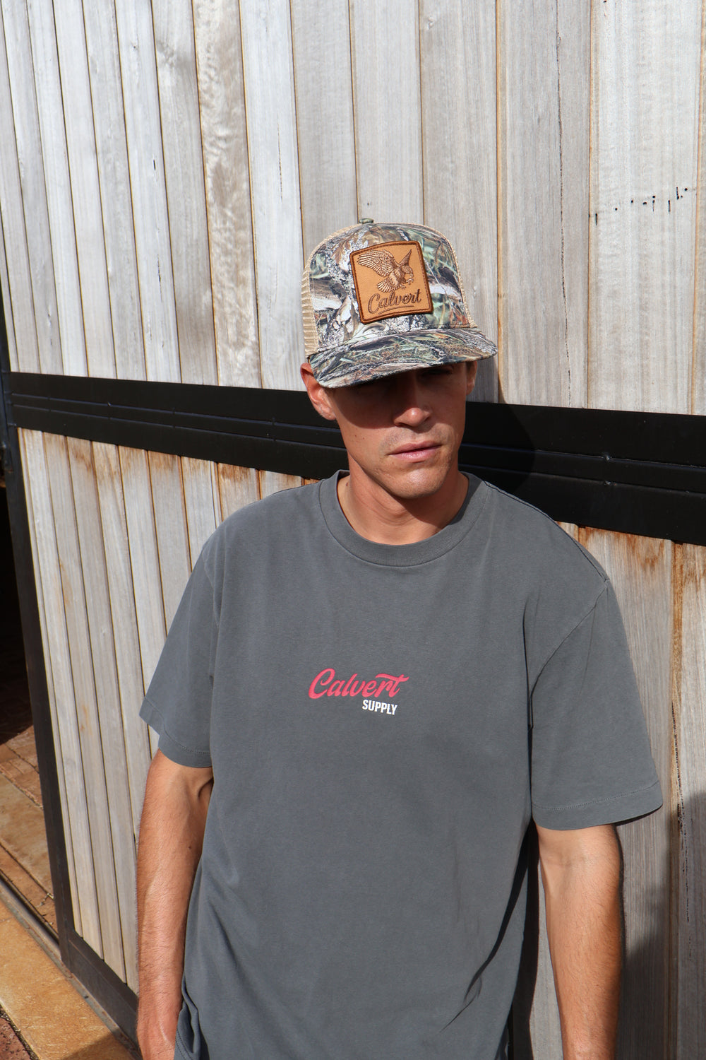 The Wedge Trucker - Camo BACK IN STOCK