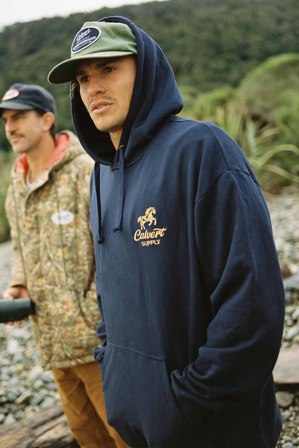 Strayed Oversized Hood - Vintage Navy