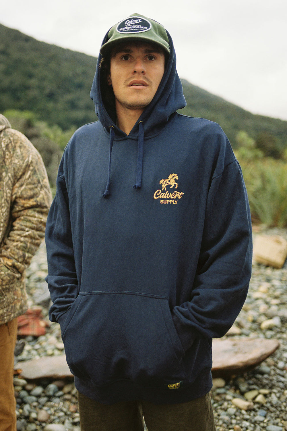 Strayed Oversized Hood - Vintage Navy